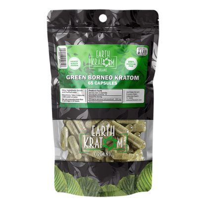 Earth Kratom Kratom Capsules 65ct - Planet Caravan